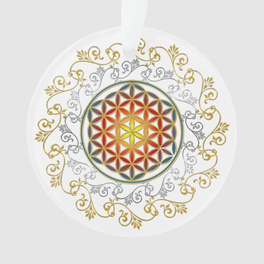 Levenflank / Blume des lebens - Ornament IV (voorkant)