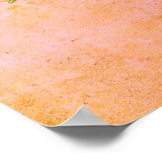 Levenflank / Blume des lebens - Ornament IV BG Poster (Hoek)