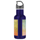 Levenflank / Blume des lebens - Ornament IV BG Waterfles (Achterkant)