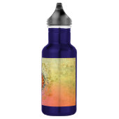 Levenflank / Blume des lebens - Ornament IV BG Waterfles (Rechts)