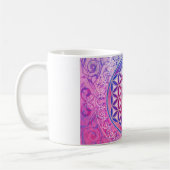 Levenflank / Blume des lebens - Ornament V Koffiemok (Links)