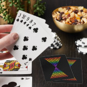 Levenflank / Blume des lebens - piramide chakra Pokerkaarten (Insitu)
