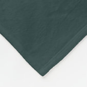 Levenflank / Blume des lebens - SILVER Fleece Deken (Hoek)