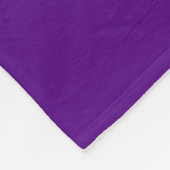 Levenflank / Blume des lebens - SILVER Fleece Deken (Hoek)