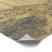 Levenflank / Blume des lebens - SILVER Poster (Hoek)