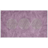 Levenflank / Blume des lebens - SILVER Tafelkleed (Voorkant (Horizontaal))