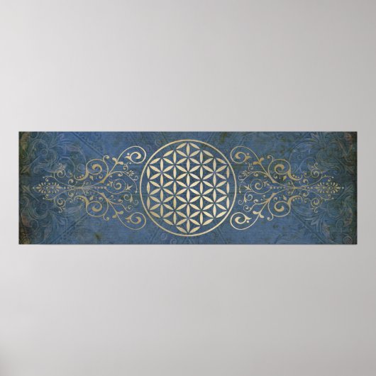 Levenflank / Blume des lebens - vintage X Poster (Voorkant)