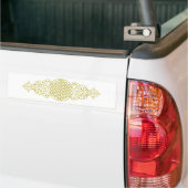 Levenflank / Blume des lebens - vintage XII Bumpersticker (Op Truck)