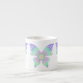 Levenflank / Blume des Lebens - vlinder Espresso Kop (Voorkant)