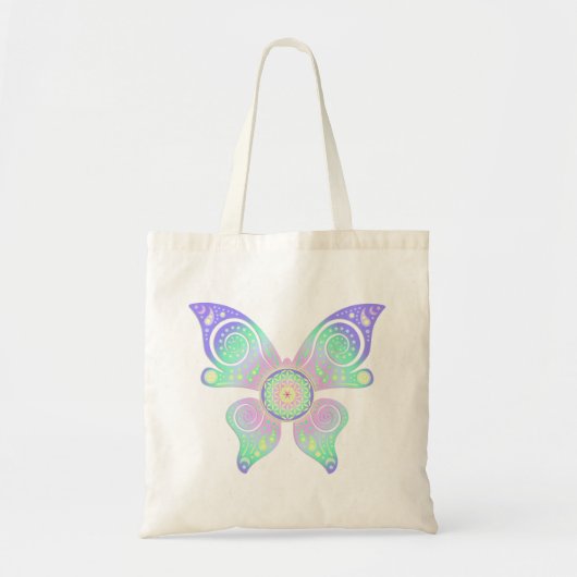 Levenflank / Blume des Lebens - vlinder Tote Bag (Voorkant)