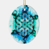 Levenflens - kleurloze manieren 3 + 4 keramisch ornament (Rechts)