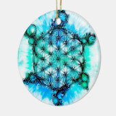 Levenflens - kleurloze manieren 3 + 4 keramisch ornament (Links)