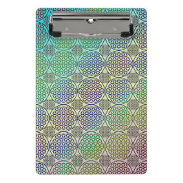 Levenflens - naadloos grijppatroon II Mini Klembord