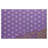 Levenflens - XI & zilverpatroon Stof (Fat Quarter)