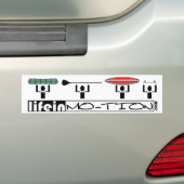 LeveninBeweging_Bumpersticker Bumpersticker (Op auto)