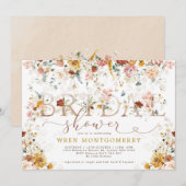 Levenlente wilde bloem Vrijgezellenfeest van tuin Kaart (Voorkant / Achterkant)