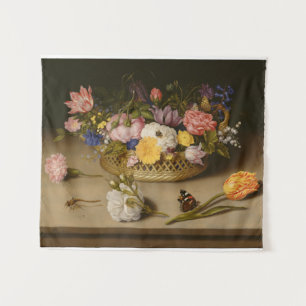 Levenleven bloem Ambrosius Bosschaert Wandkleed