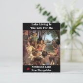 Levenmeer is het leven voor mij briefkaart (Staand voorkant)