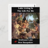 Levenmeer is het leven voor mij briefkaart (Voorkant / Achterkant)