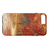 Levenrode bladbomen Case-Mate iPhone case (Achterkant (Horizontaal))