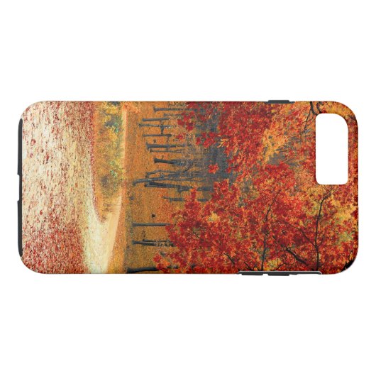 Levenrode bladbomen Case-Mate iPhone case (Achterkant (Horizontaal))