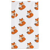 Levenrode vos klein cadeauzakje (Achterkant)