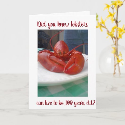 LEVENS "100" = HAPPY **60th** HUMOR Kaart (Gele Bloem)