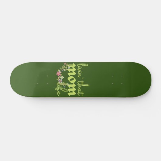 LEVENS DAT MOMENTOLLIFE-moederdag cadeauidee Persoonlijk Skateboard (Horizontaal)