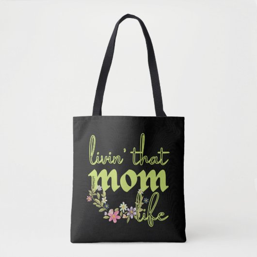 LEVENS DAT MOMENTOLLIFE-moederdag cadeauidee Tote Bag (Voorkant)