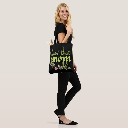 LEVENS DAT MOMENTOLLIFE-moederdag cadeauidee Tote Bag (Op model)