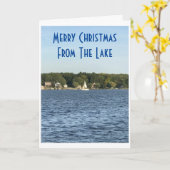 **LEVENS IN DE LAK** CHRISTMAS IS BIJZONDERE KAART (Gele Bloem)