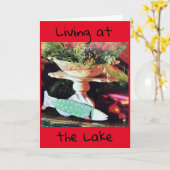 **LEVENS IN DE LAK** CHRISTMAS IS BIJZONDERE KAART (Gele Bloem)