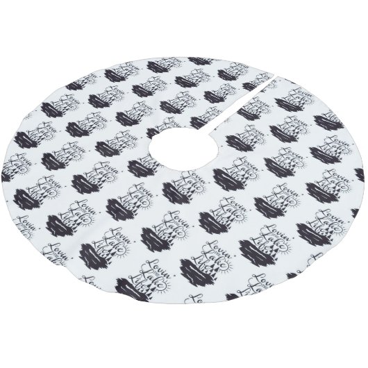 **LEVENS IN DE LAK** KERSTBOOM ROK (Gekanteld)