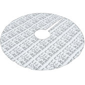 **LEVENS IN DE LAK** KERSTBOOM ROK (Gekanteld)