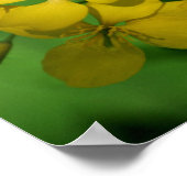 Levens Inspirerende Spreuk Wilde Bloemen Poster (Hoek)