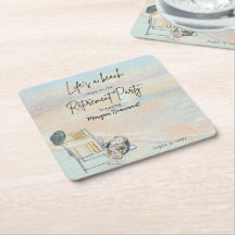 Levens is een strandstoel pensioenfeestje