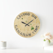 LEVENS OP DE HAWAÏAANSE TIJD GROTE KLOK (Huis)