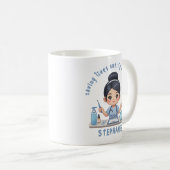 Levens redden Eén slok per keer Verpleegster Koffi Koffiemok (Voorkant rechts)