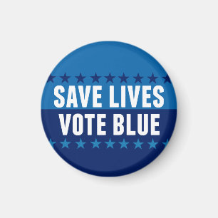Levens redden Stem Blauw 2026 Verkiezing Magneet