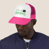 Levens Tuin Roze Hoed Trucker Pet (In situ)