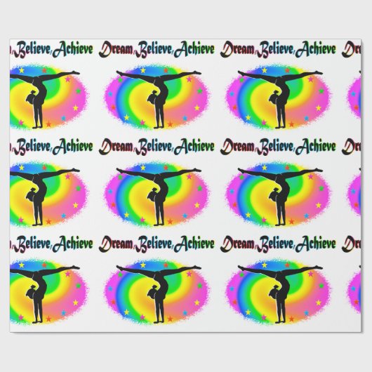 LEVENS VAN MIJN GYMNASTICS-DREAM CADEAUPAPIER (Vlak)