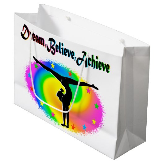 LEVENS VAN MIJN GYMNASTICS-DREAM LARGE CADEAUTASJE (Voorkant Gekanteld)