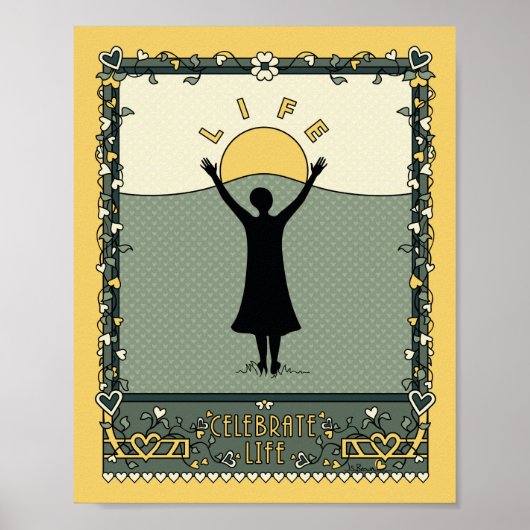 Levens vieren 2_C_8"x10" Poster (Voorkant)