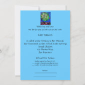 LEVENSBAR MITZVAH INVITATIE KAART (Achterkant)