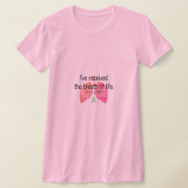 Levensbedreigende longtransplantatie t-shirt