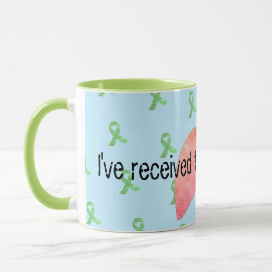 Levensbedreigende Lung Transplant Coffee Mok (Links)