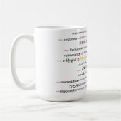 levensbeginselen - indiana 1a koffiemok (Links)