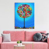 LEVENSBEHANDELING DOOR PRISARTS CANVAS AFDRUK (Insitu (Woonkamer))