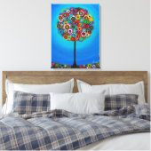 LEVENSBEHANDELING DOOR PRISARTS CANVAS AFDRUK (Insitu (Slaapkamer))