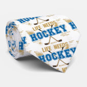 Levensbehoeften Hockey Stropdas (Opgerold)